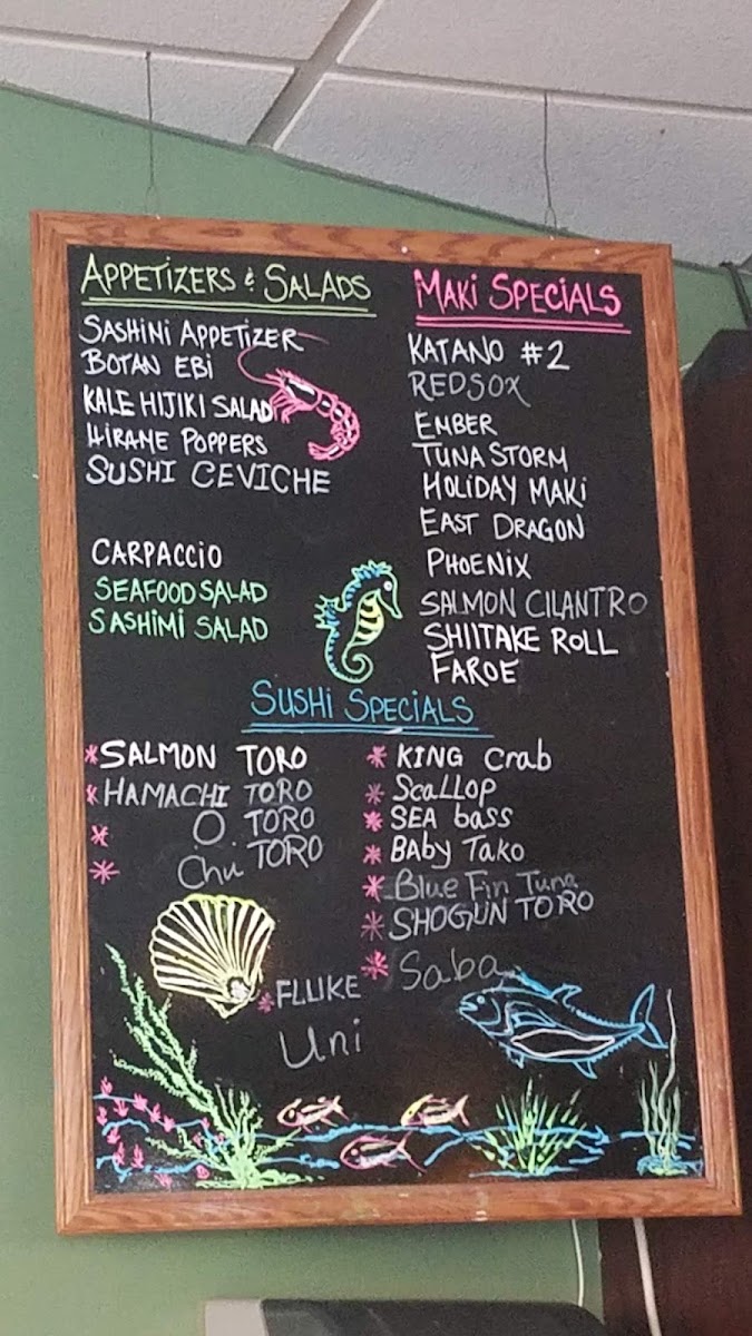 Menu Haruki East-1
